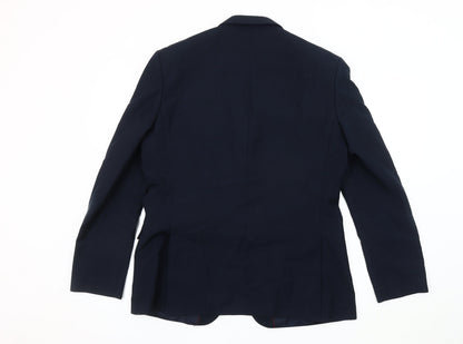 Mens UK Size 42 Red Herring Regular Blue Suit Jacket