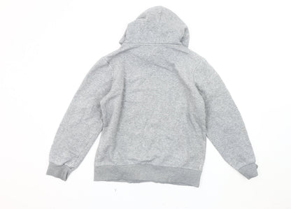 Converse Boys Grey Pullover Hoodie Size L - All Star Graphic