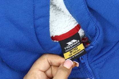 Trespass Boys Blue Jacket, Hooded, 9-10 Years, Winter