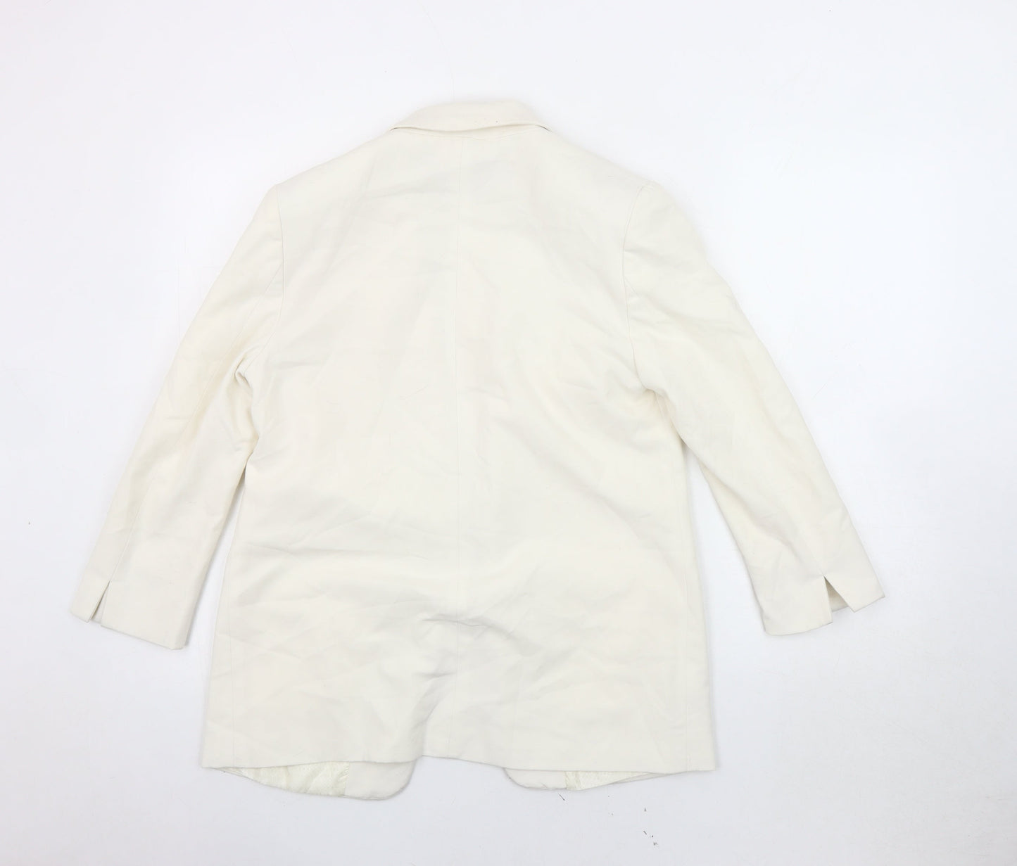 Next Women's Ivory Blazer, Size 8, Lined, Regular Fit