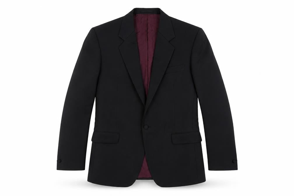 Mens UK Size 40 Executex Regular Black Suit Jacket