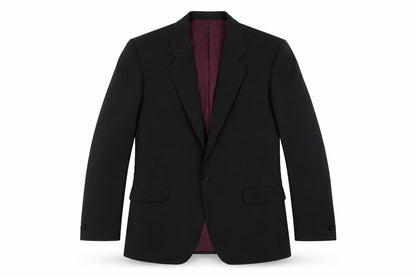 Mens UK Size 40 Executex Regular Black Suit Jacket