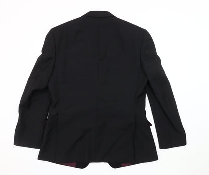 Mens UK Size 40 Executex Regular Black Suit Jacket