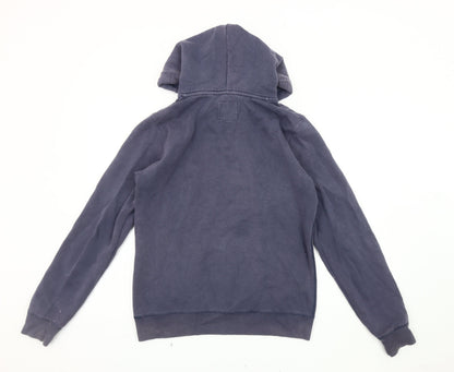 Womens UK Size 12 Jack Wills Blue Pullover Hoodie