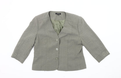 Brandtex Women's Grey Blazer Size 12