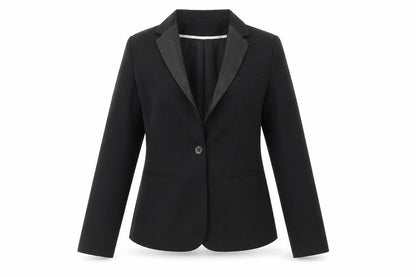 Womens UK Size L Bershka Regular Black Blazer