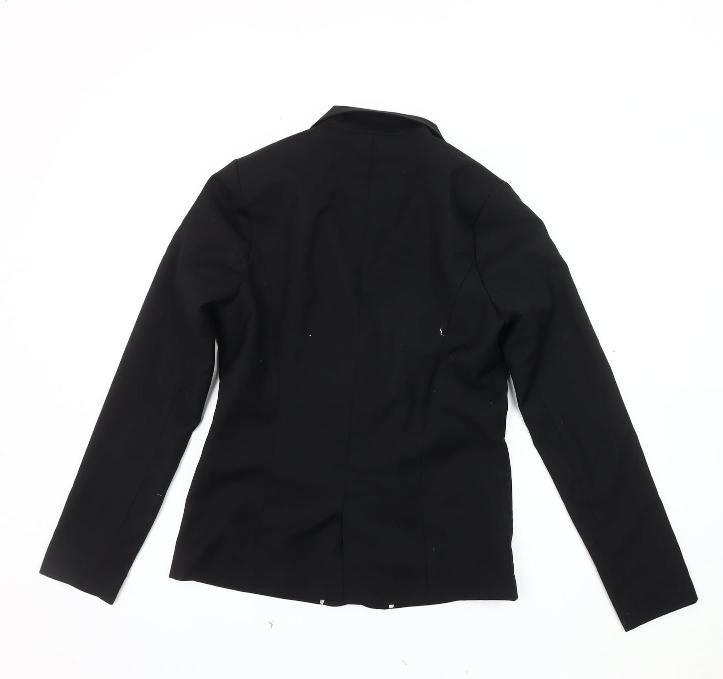 Bershka Women’s Black Blazer, Size L, Lined, Workwear