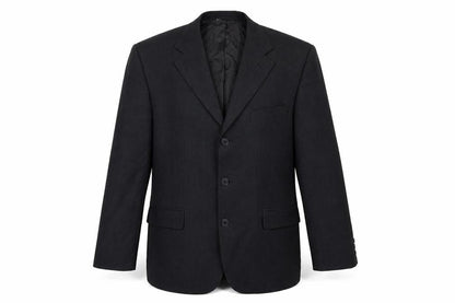 Burton Men's Grey Regular Fit Blazer, 40 in, Classic Style