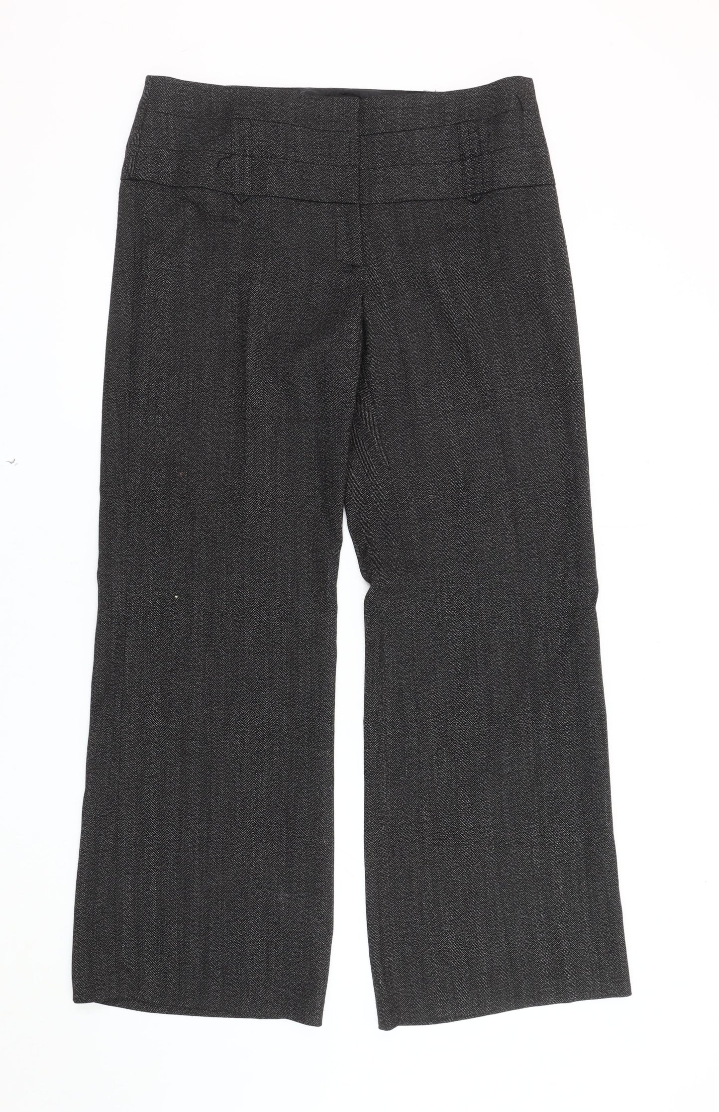 Womens UK Size 14 Dorothy Perkins Regular Fit Business Formal Black Trousers