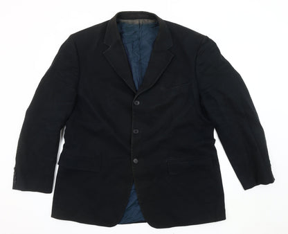 Mens UK Size 44 Marks and Spencer Regular Blue Suit Jacket