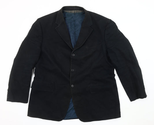 Mens UK Size 44 Marks and Spencer Regular Blue Suit Jacket