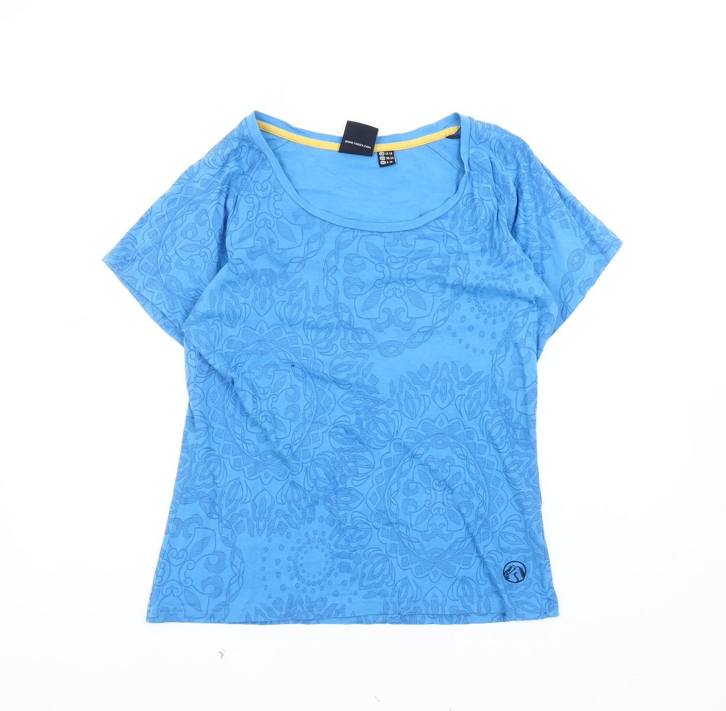 Womens UK Size 12 Tog Twenty Four Blue  T-Shirt