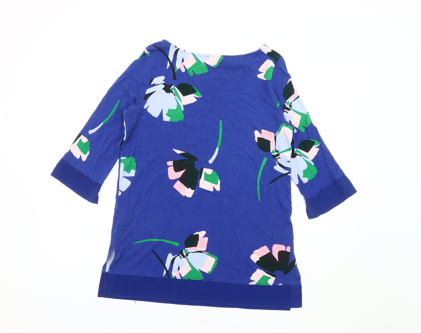 Womens UK Size 12 Marks and Spencer Blue Tunic Blouse