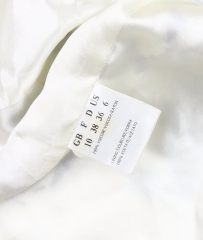 Jacques Vert Women's Black & White Floral Blazer Size 10