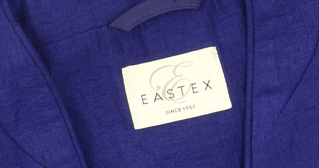 Eastex Women's Blue Suit Jacket Size 10
