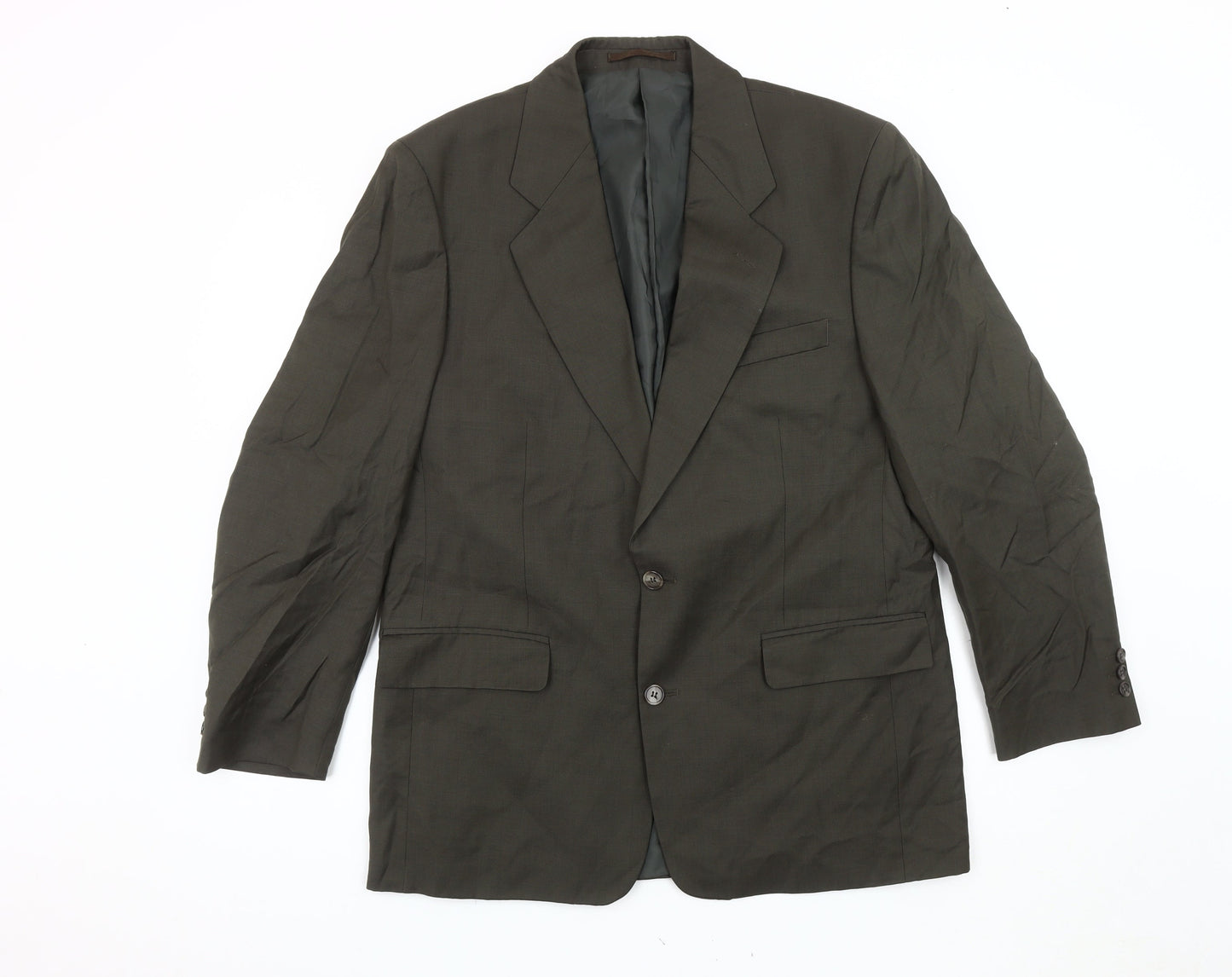 Greenwoods Classic Brown Men's Wool Blazer Jacket