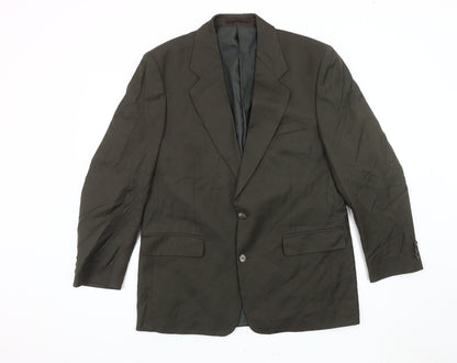 Greenwoods Classic Brown Men's Wool Blazer Jacket