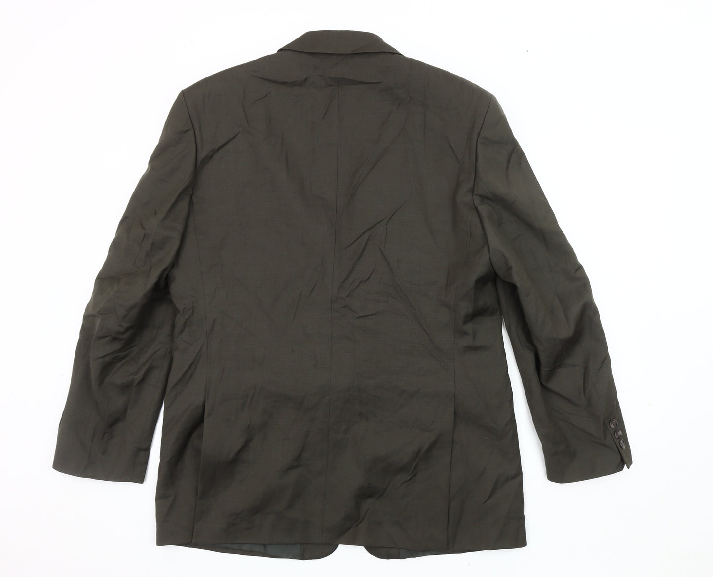 Greenwoods Classic Brown Men's Wool Blazer Jacket