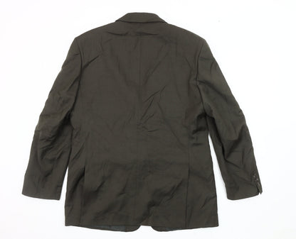 Greenwoods Classic Brown Men's Wool Blazer Jacket