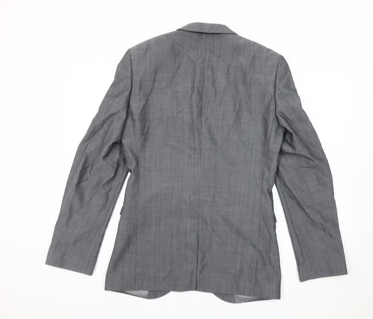 Next Men's Grey Suit Jacket 36R Formal