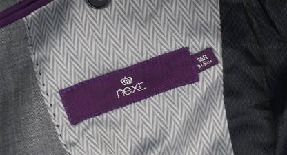 Next Men's Grey Suit Jacket 36R Formal
