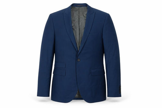Front view of Next Men's Blue Blazer, 38R, Single-Breasted Jacket