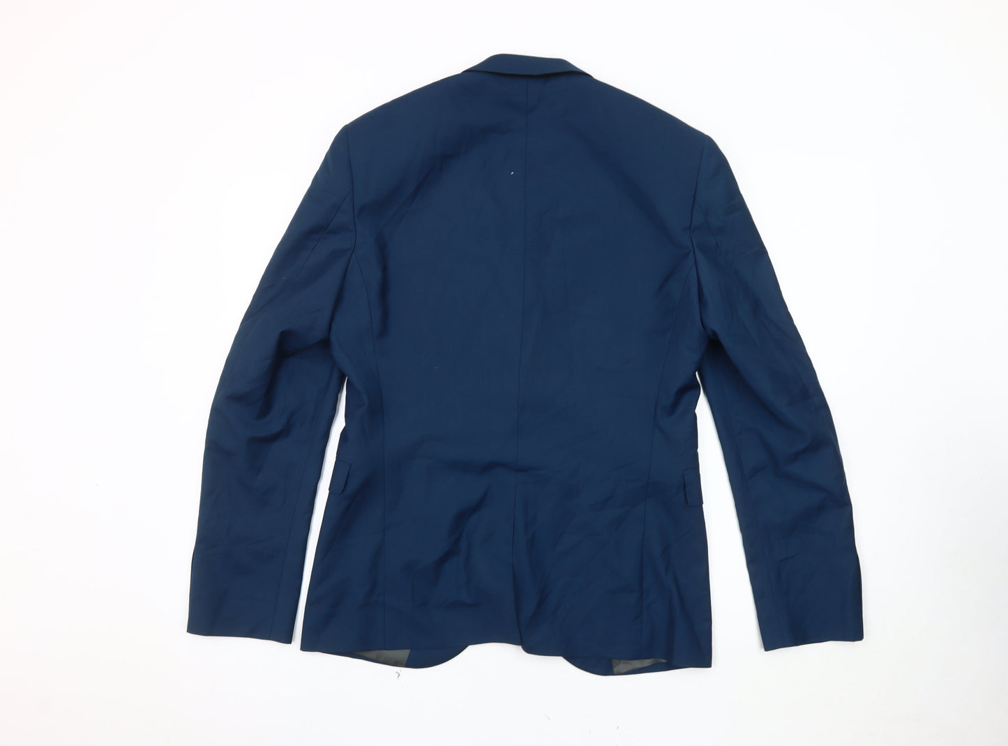 Next Men's Blue Blazer, 38R, Single-Breasted Jacket