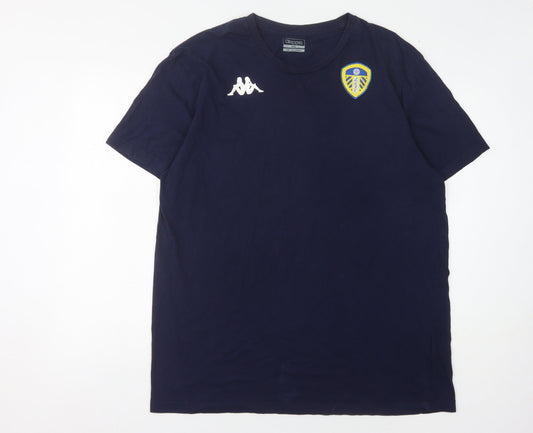 Kappa Men's Blue 4XL T-Shirt Short Sleeve Crew Neck