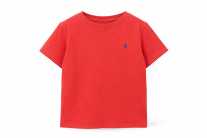 Boys UK Size 6 Years Ralph Lauren Red Basic T-Shirt
