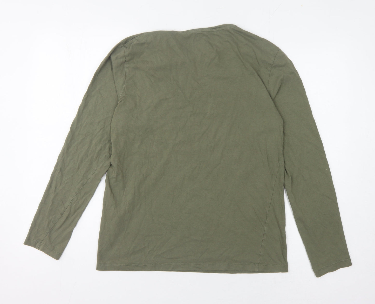 Mens UK Size M JACK & JONES Green  T-Shirt