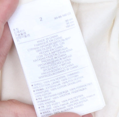 Gap Women's Black & Ivory Fit & Flare Dress, Size 6