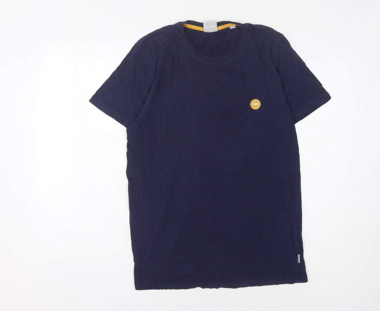 Mens UK Size M JACK & JONES Blue  T-Shirt