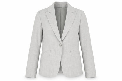 Worthington Women's Grey Blazer Size 8 Stretch Workwear