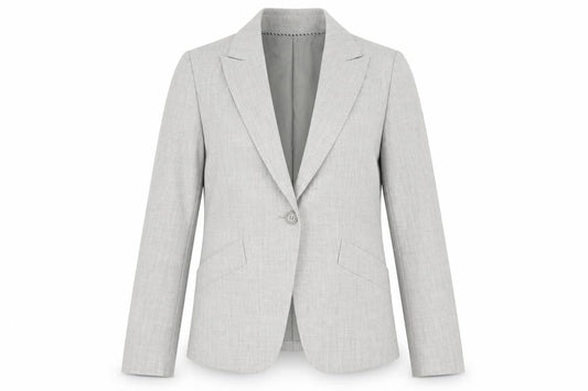 Worthington Women's Grey Blazer Size 8 Stretch Workwear