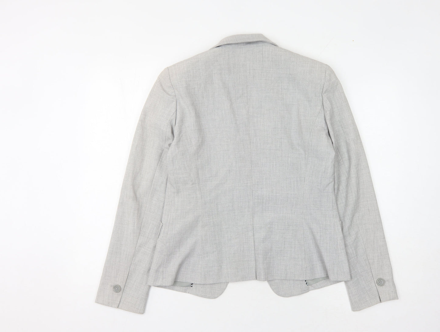 Worthington Women's Grey Blazer Size 8 Stretch Workwear