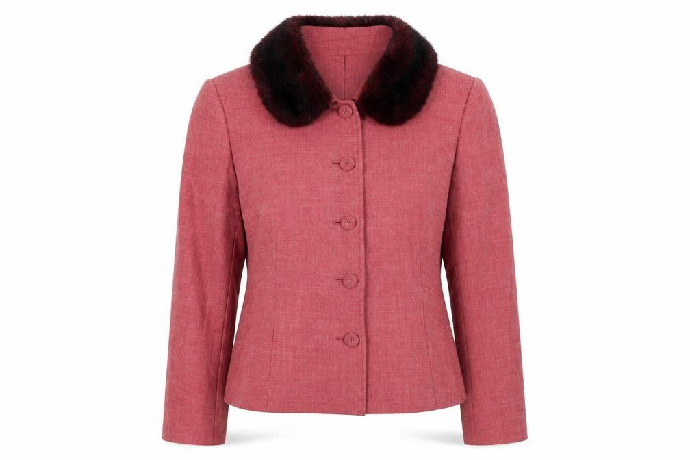 Womens UK Size 10 Marks and Spencer Regular Red Blazer