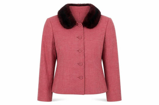Womens UK Size 10 Marks and Spencer Regular Red Blazer