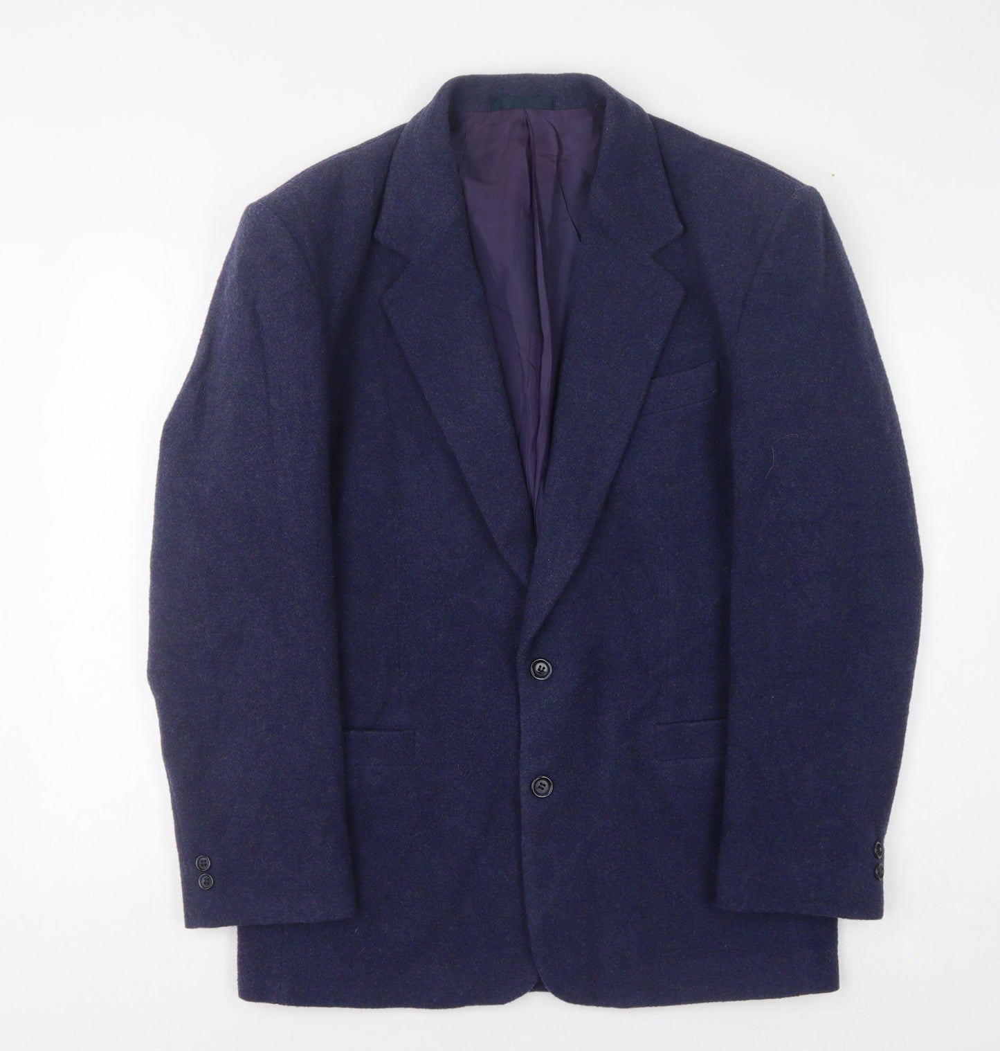 Willson Men's Blue Wool Blazer Jacket Size 38