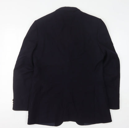 Mens UK Size 40 The Label Regular Blue Suit Jacket
