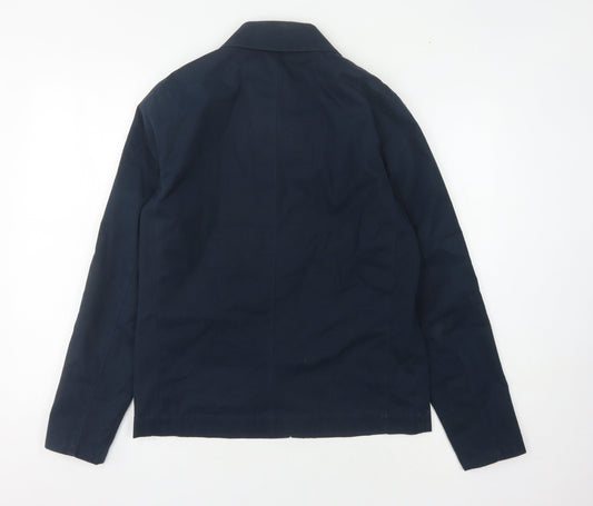 Mens UK Size S Peter Werth Blue Basic Jacket