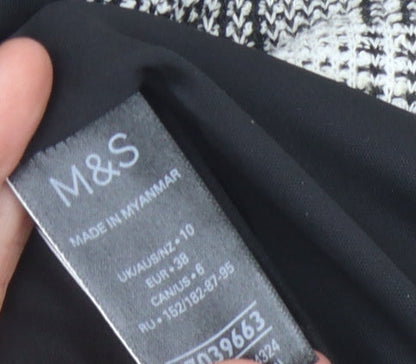 Marks and Spencer Women's Multicoloured Blazer Size 10
