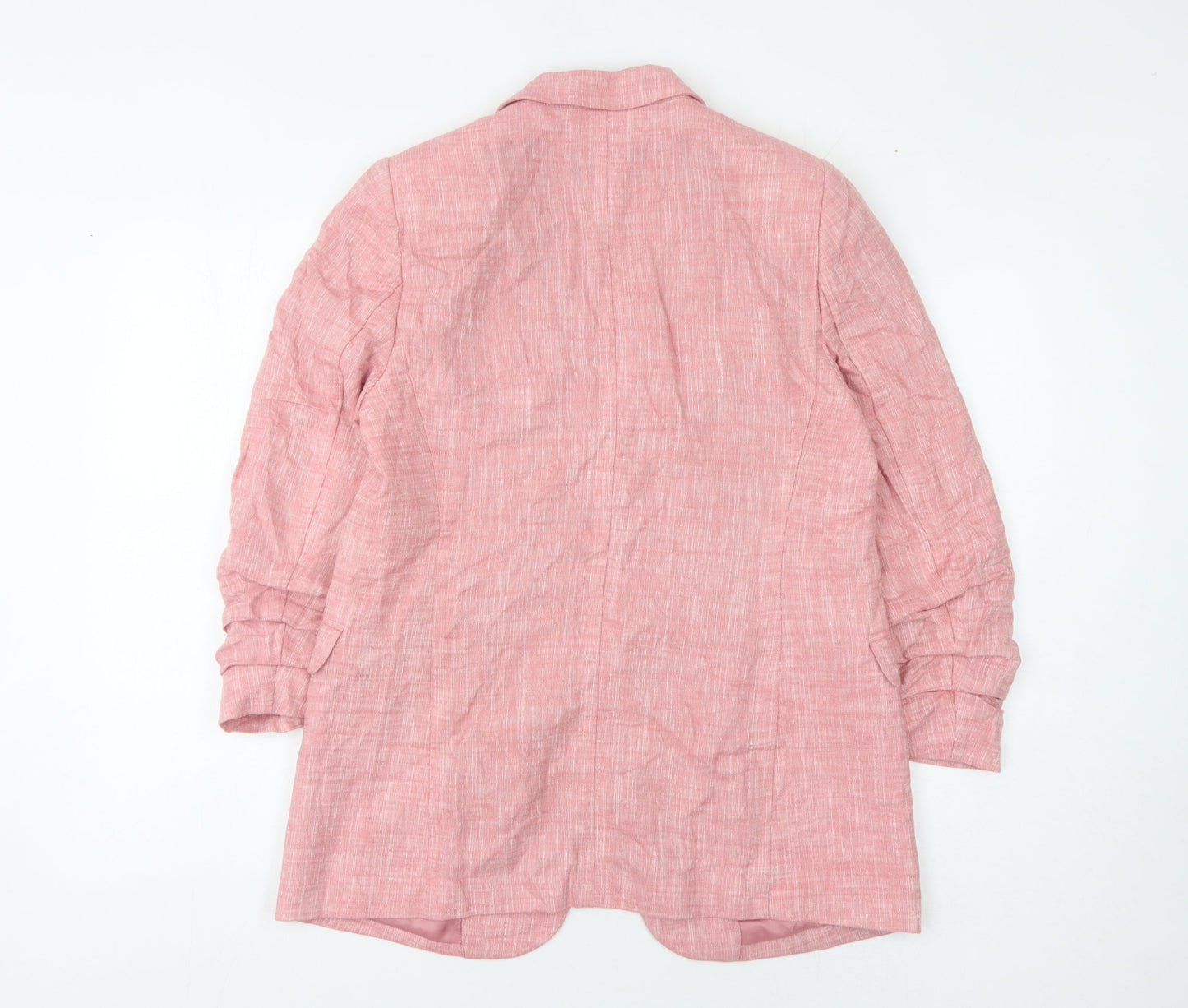 Marks and Spencer Women's Pink Blazer Size 10