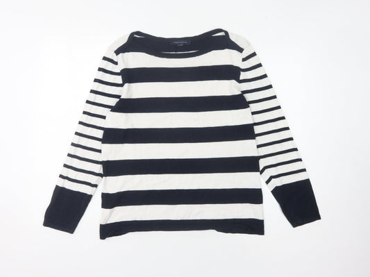 Womens UK Size L Tommy Hilfiger Black Pullover Jumper