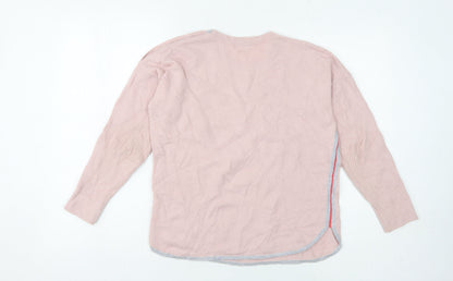 Womens UK Size 10 White Stuff Pink Pullover Jumper