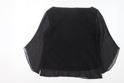 Womens UK Size 12 BHS Black  Blouse