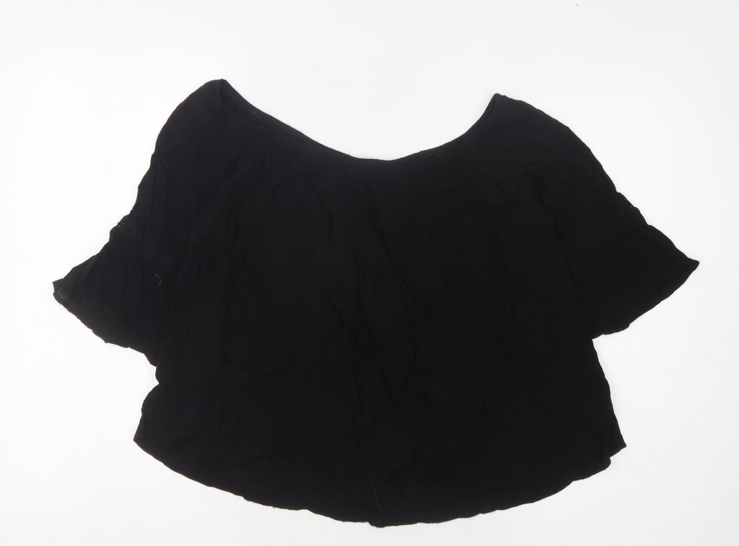Miss Selfridge Black Blouse Women’s Size 14