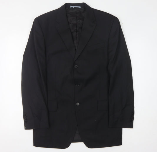 Mens UK Size 40 NEXT Regular Black Suit Jacket