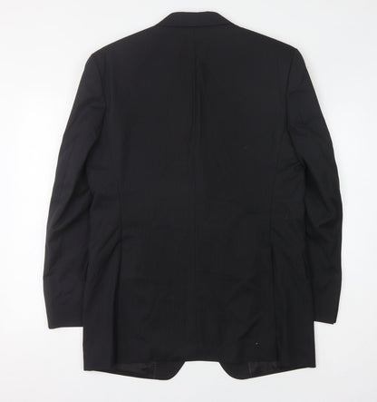 Mens UK Size 40 NEXT Regular Black Suit Jacket