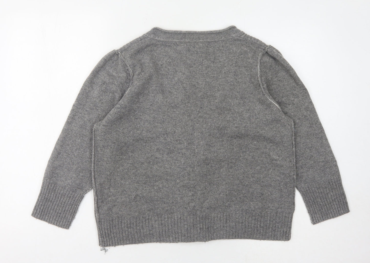 Womens UK Size 18 NEXT Grey Cardigan Jumper