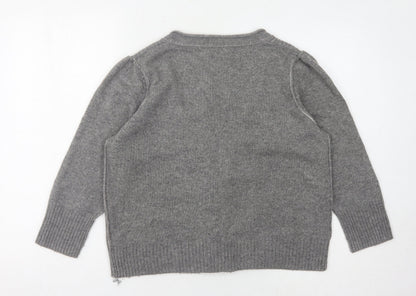 Womens UK Size 18 NEXT Grey Cardigan Jumper